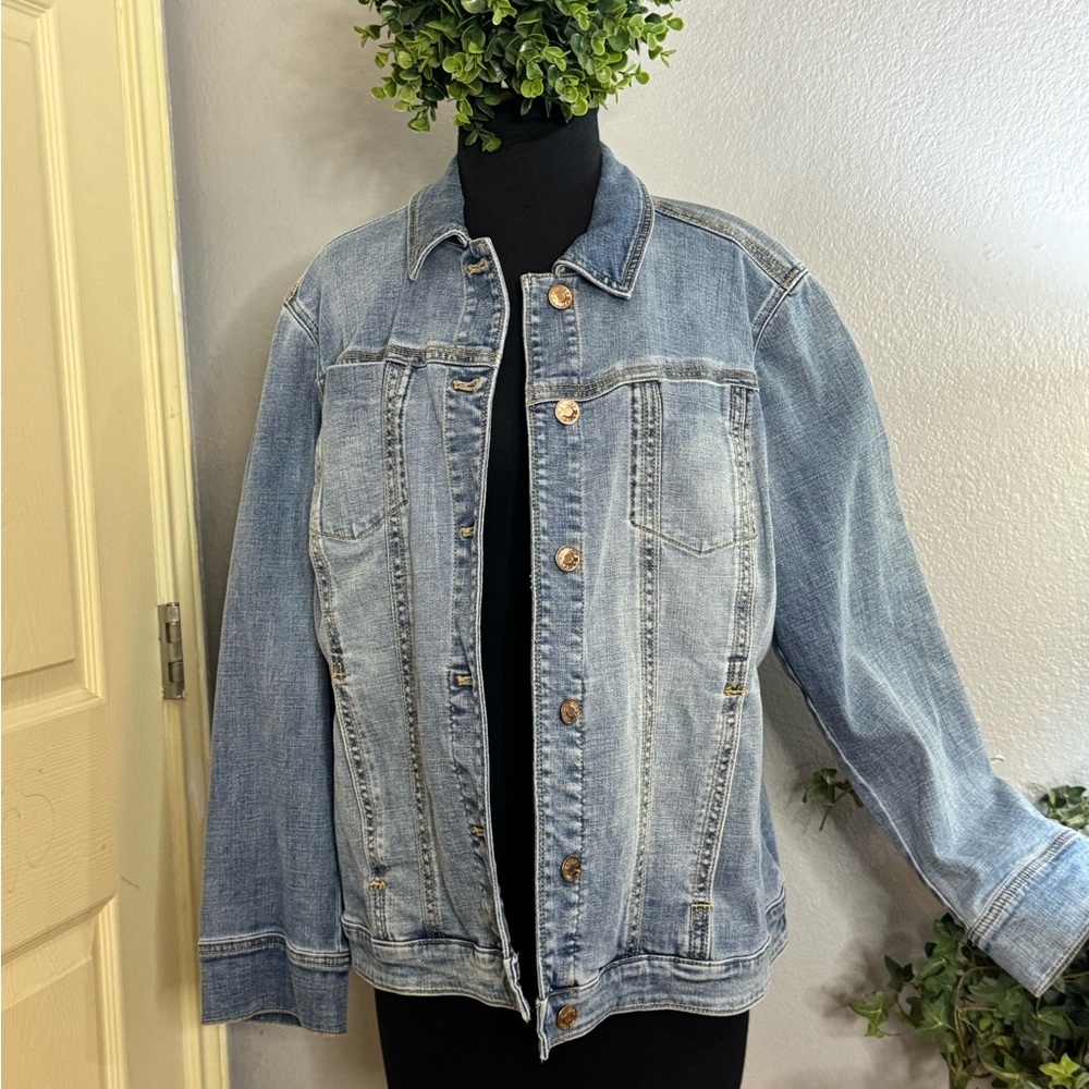Chico's Indigo Denim Jacket